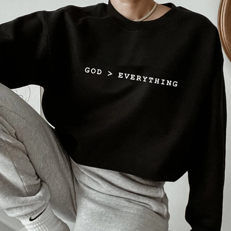 God over Everything  - Women's Sweatshirt