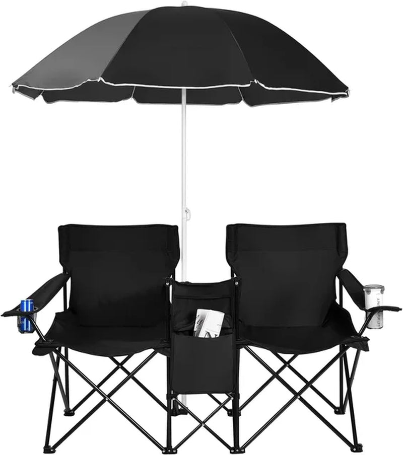 Colapsable Picnic Chair Cooler Combo