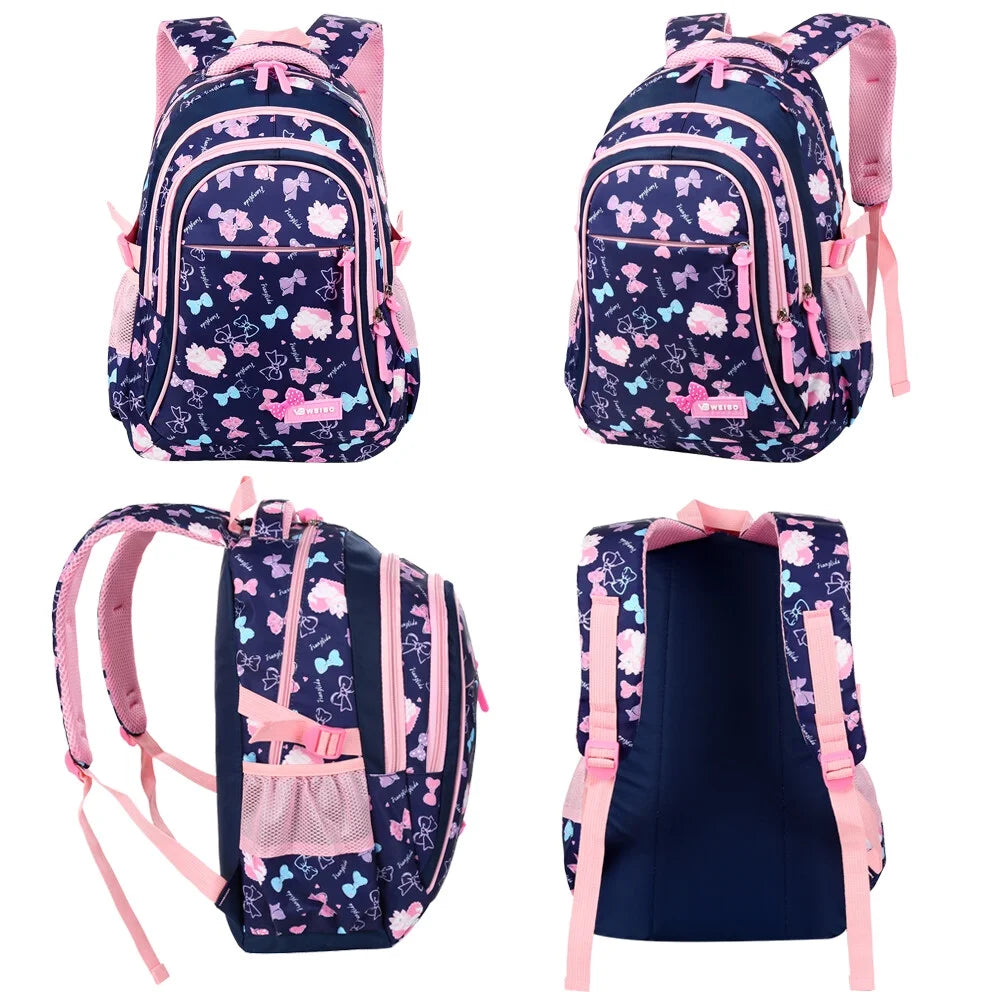  Pink 3-in-1 School Backpack 