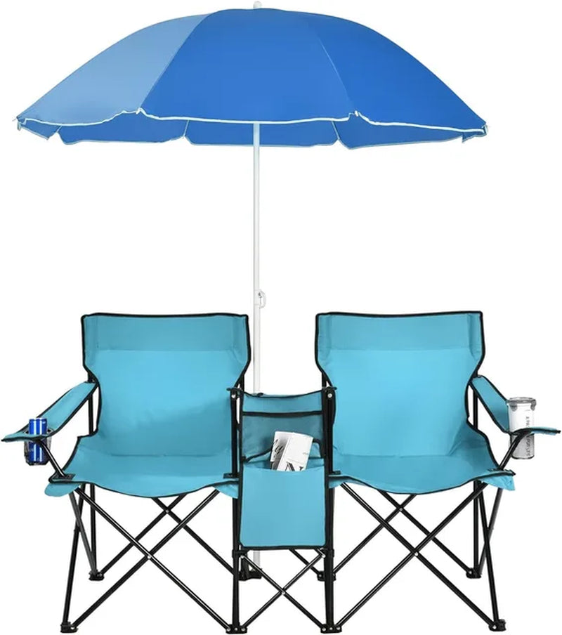 Colapsable Picnic Chair Cooler Combo