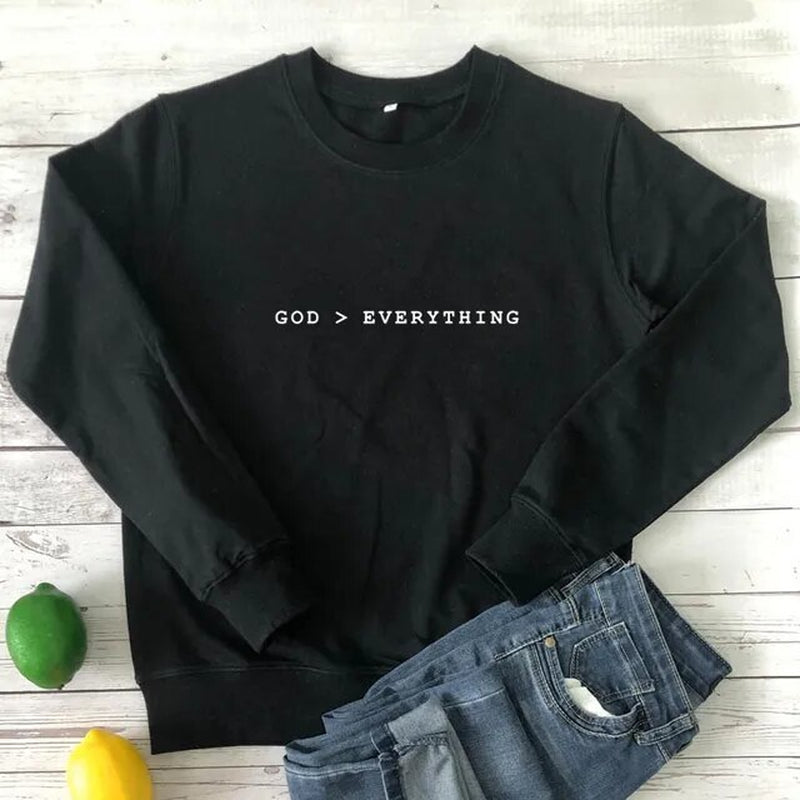 God over Everything  - Women's Sweatshirt