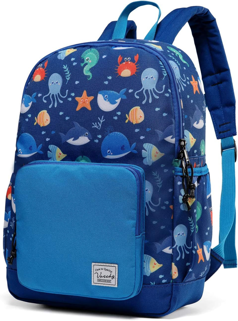  Kids Backpack with Chest Strap - Water Resistant for Boys and Girl