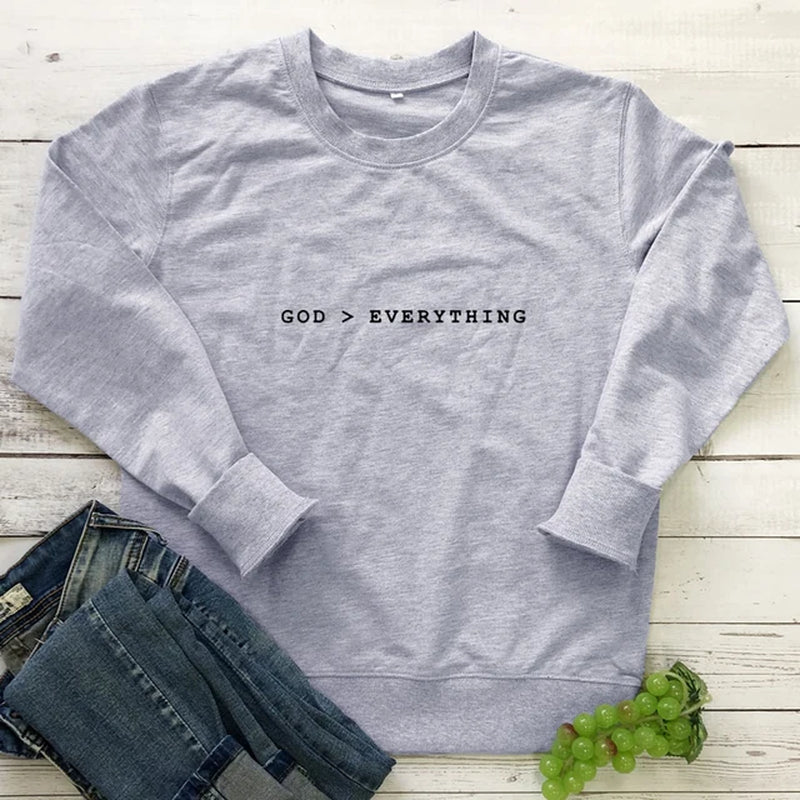 God over Everything  - Women's Sweatshirt